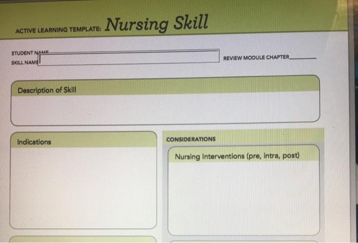 Skills module 3.0 blood administration pretest