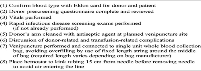 Skills module 3.0 blood administration pretest