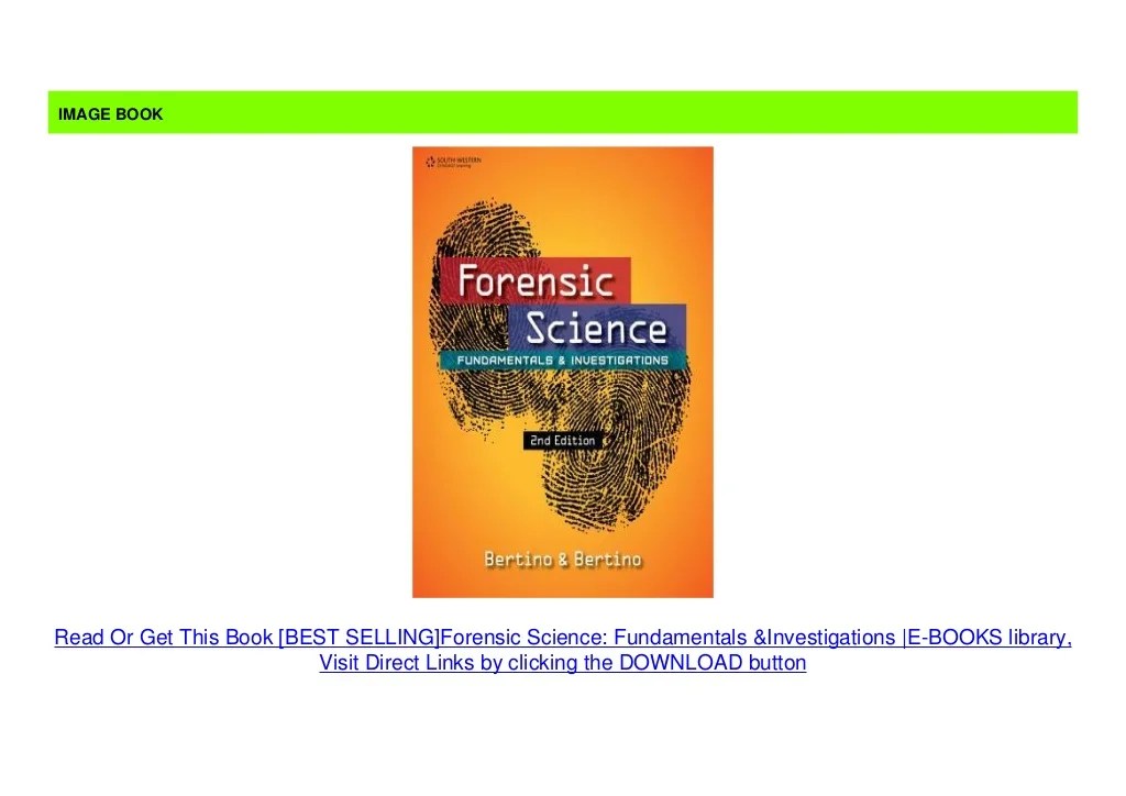 Forensic science fundamentals ch08 act7