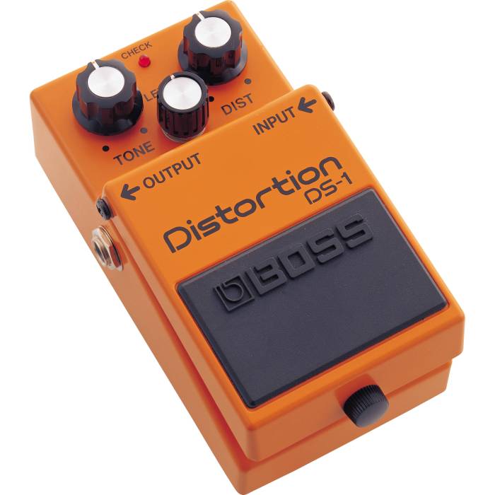 Boss distortion ds pedal top